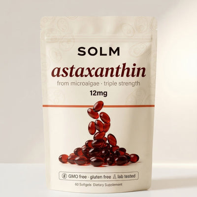 SOLM™ Astaxanthin Soft Gels - Nature's No.1 Antioxidant