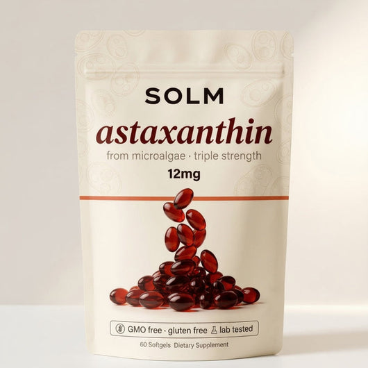 SOLM™ Astaxanthin Soft Gels - Nature's No.1 Antioxidant
