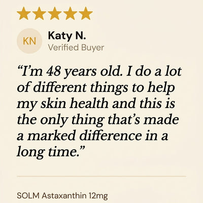 SOLM™ Astaxanthin Soft Gels - Nature's No.1 Antioxidant