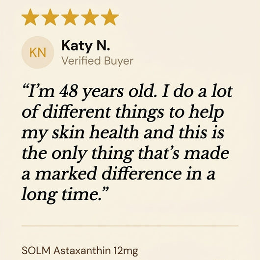 SOLM™ Astaxanthin Soft Gels - Nature's No.1 Antioxidant
